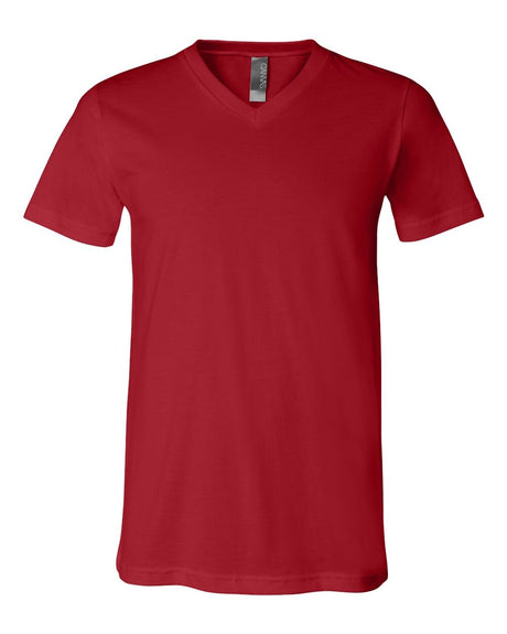 BELLA + CANVAS® - Comfortable Short Sleeve Jersey V-Neck T-shirt