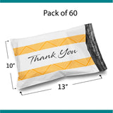Glossy Design Poly Mailer Envelopes 10" x 13" Multi design, Weight 0.25 to 1 Ib