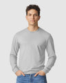 Gildan® Softstyle CVC Crewneck Long Sleeve T-Shirt