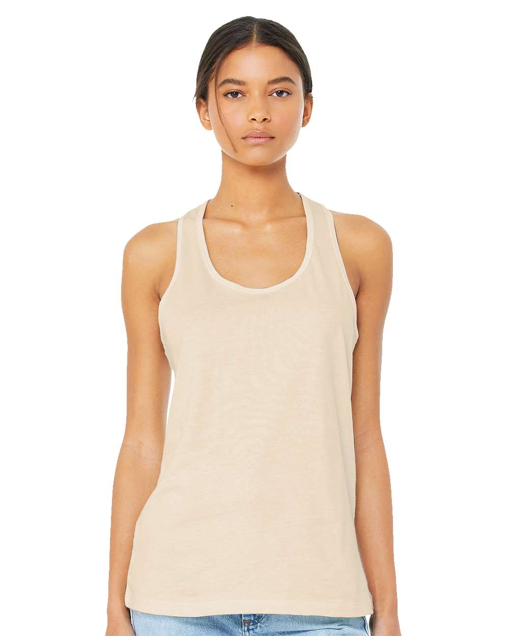 BELLA + CANVAS® Women Jersey Racerback Scoop neck Tank Top