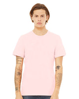 BELLA + CANVAS® Men’s Premium Jersey Crewneck Short Sleeve Tee for Everyday Wear