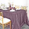 Crushed Taffeta Rectangular Tablecloth Seamless Finish