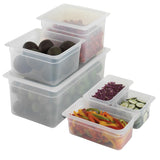 Cambro Translucent Fourth Size Food Pan x 2-12" Deep