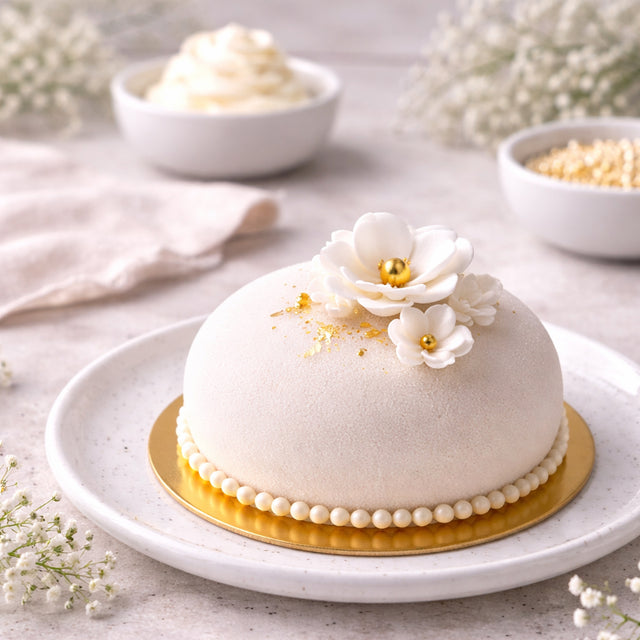 Silikomart White Oil Based Velvet Spray, 400 ml.