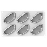 Silikomart PISTACHIO 120 Silicone Mold, 6 Cavities