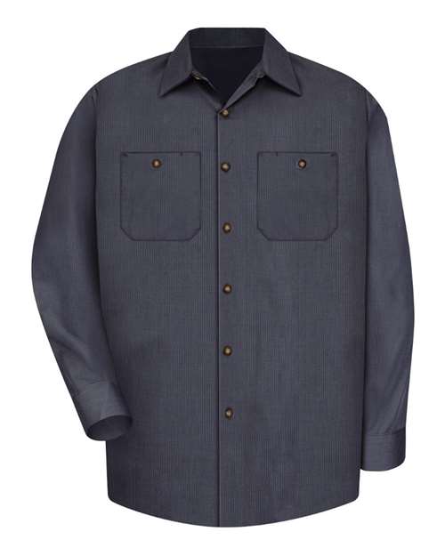 Red Kap Men's Industrial Long Sleeve Work Shirt