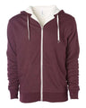 Sherpa-Lined Hooded Sweatshirt