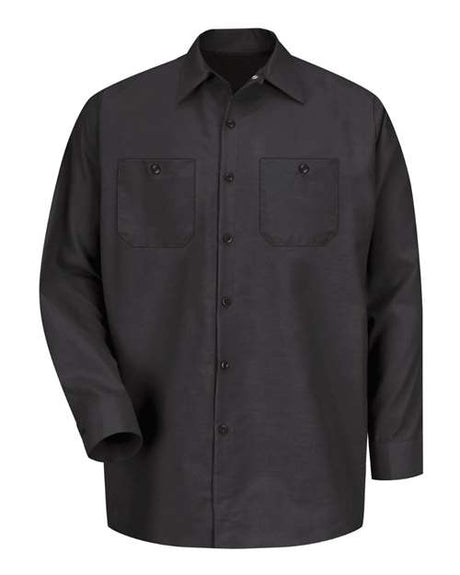 Red Kap Men's Tall Industrial Long Sleeve Work Shirt
