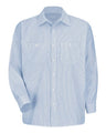 Red Kap Men's Tall Industrial Stripe Work Shirt