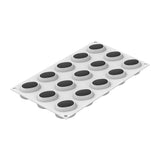 Silikomart CAFFE 30 Silicone Mold, 15 Cavities