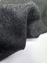 Wool Twill Fabric Melange Gray