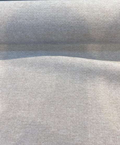 Sunbrella Outdoor Chenille Bliss Velvet Acrylic Fabric - Beige Plush Upholstery, 54" Width (1 Yard)