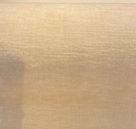 Sunbrella Outdoor Chenille Bliss Velvet Acrylic Fabric - Cream Plush Upholstery, 54" Width (By The Yard)