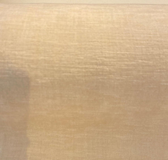 Sunbrella Outdoor Chenille Bliss Velvet Acrylic Fabric - Cream Plush Upholstery, 54" Width (By The Yard)