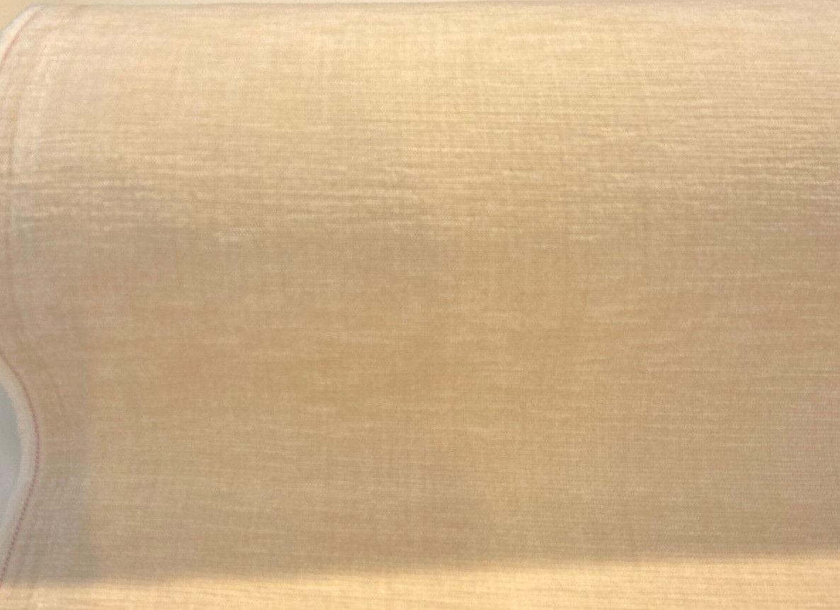 Sunbrella Outdoor Chenille Bliss Velvet Acrylic Fabric - Cream Plush Upholstery, 54" Width (By The Yard)