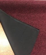 Wine Heavy Chenille Backed Upholstery Fabric - Wine Solid, 56" Width (1 Yard)