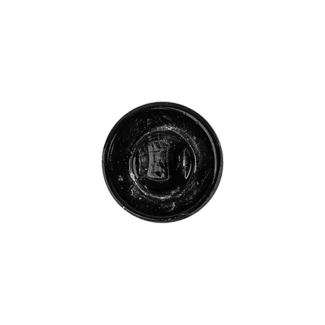 Black Glass Button - 22L/14mm