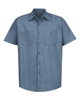 Red Kap Men's Tall Industrial Short Sleeve Work Shirt