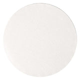 6" Round White Foil Cake Board Drum