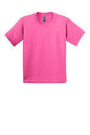Gildan Youth Ultra Cotton Crew Neck Short Sleeve T-Shirt for Kids | Soft Heavyweight Cotton Tee