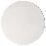 10" Round white Foil Cake Board Drum