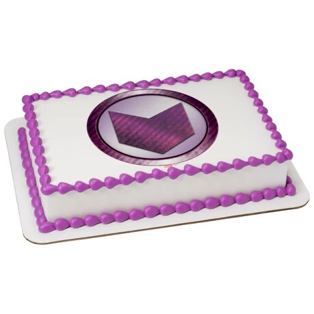 Marvel Avengers Hawkeye Icon Edible Cake Image PhotoCake