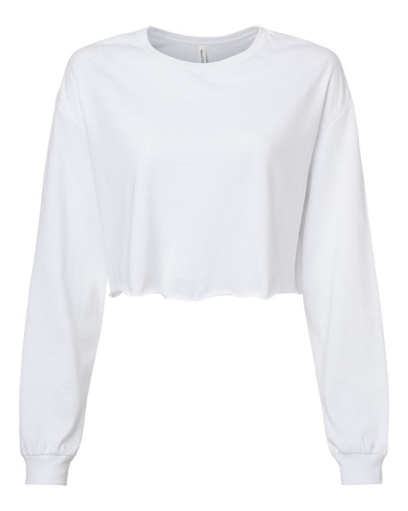 BELLA + CANVAS® Fashion Women's Cropped Long Sleeve T-Shirt