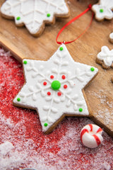 4” Snowflake Cookie Ornament