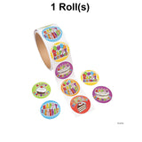 Bulk 100 Pc. Birthday Sticker Roll