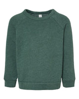 BELLA + CANVAS® Toddler Sponge Fleece Raglan Sweatshirt