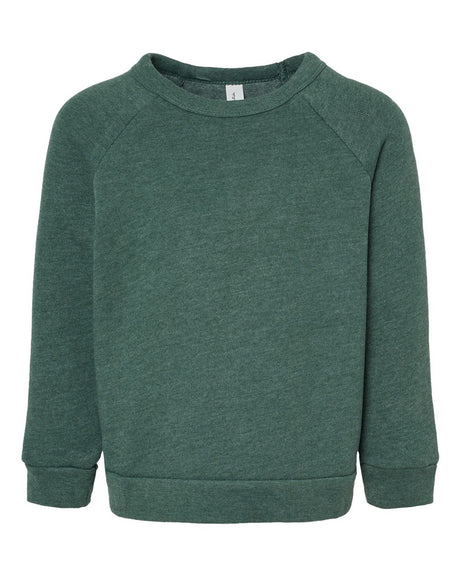 BELLA + CANVAS® Toddler Sponge Fleece Raglan Sweatshirt