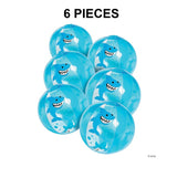 Mini Inflatable 5" Shark Beach Balls - 6 Pc.