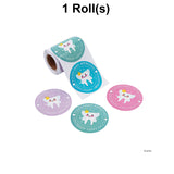 Official Tooth Fairy Seal Sticker Roll 100 Pc.