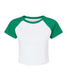 BELLA + CANVAS® Women's Micro Rib Raglan Short sleeve Tee