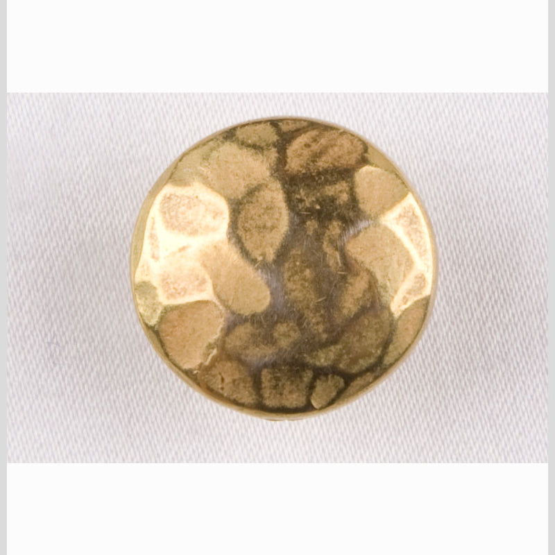 Gold Matte Metal Button - 30L/19mm