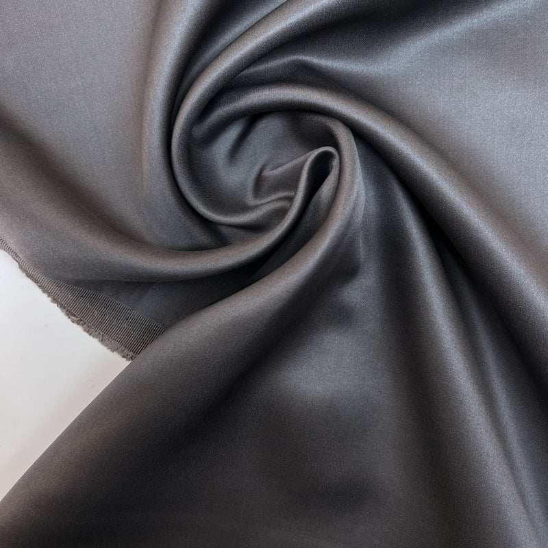 Wool Polyamide Casual Fabric Gray