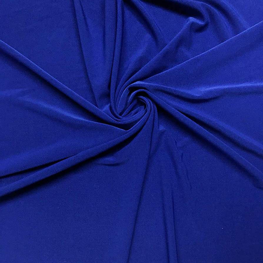 Polyester ITY Matte Jersey Fabric - Solid, 58" To 60" Width
