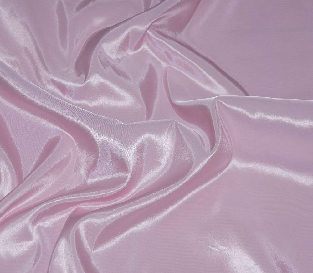Pink Taffeta Solid Fabric