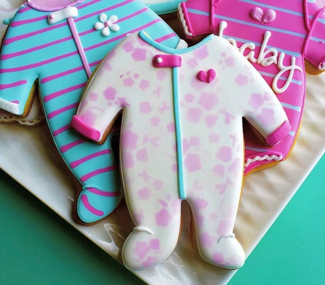 Ann Clark Baby Footie Pajamas PJs Cookie Cutter, 4.5"