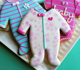 Ann Clark Baby Footie Pajamas PJs Cookie Cutter, 4.5"