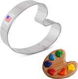 Ann Clark Paint Palette Cookie Cutter, 3.5"