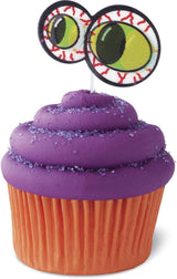 Wilton Halloween Treat and Cupcake Toppers, Monster Eyes