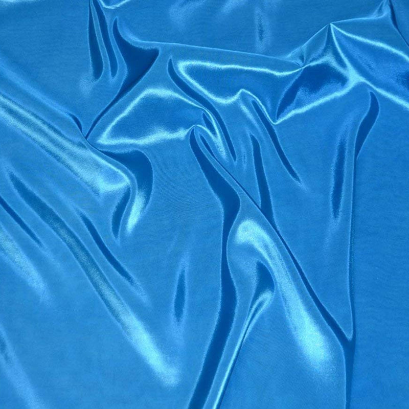 Turquoise Taffeta Solid Fabric