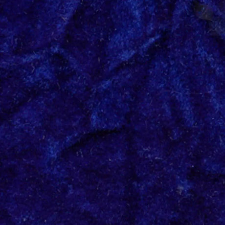 Royal Blue Flocking Crushed Velvet Upholstery Fabric