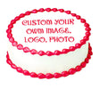 Custom Edible Image 8" circle
