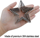 12-Piece Round Cookie Cutter Set – Stainless Steel Circle Biscuit & Pastry Cutters