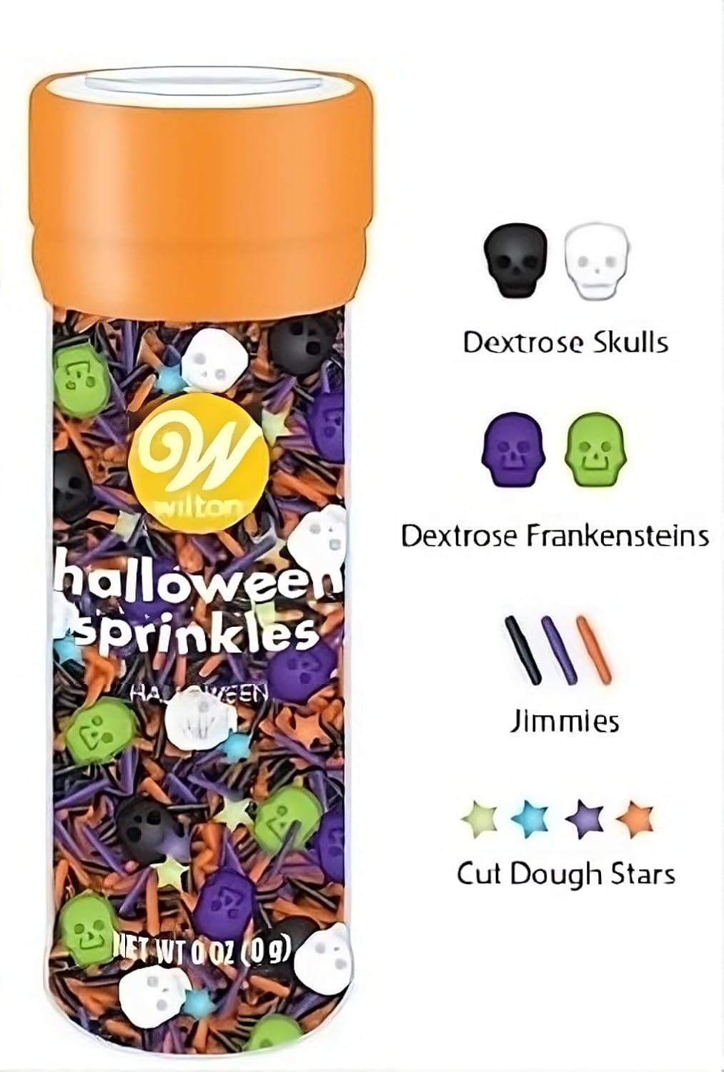 Wilton Halloween Frankenstein Sprinkles Mix