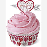Wilton Valentine Baking Cups and Picks Set