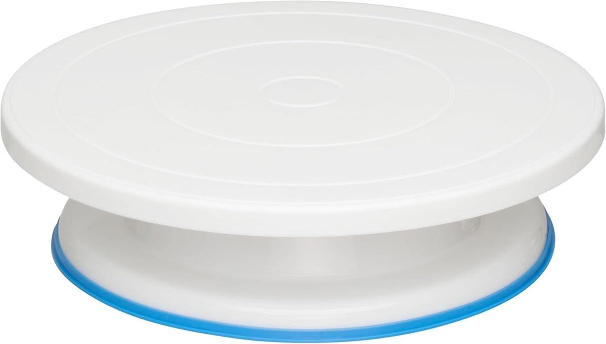 11" Revolving Plastic Cake Turntable / Stand with Non-Slip Base