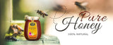 AL SHIFA All Natural Pure Raw Sidr Honey, Gold, 500g